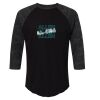 Baseball Fine Jersey Three-Quarter Sleeve Tee Thumbnail