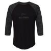 Baseball Fine Jersey Three-Quarter Sleeve Tee Thumbnail